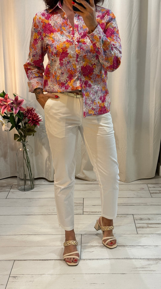 Pantalon Chino Gaston blanc