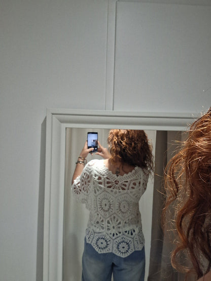 Top en crochet