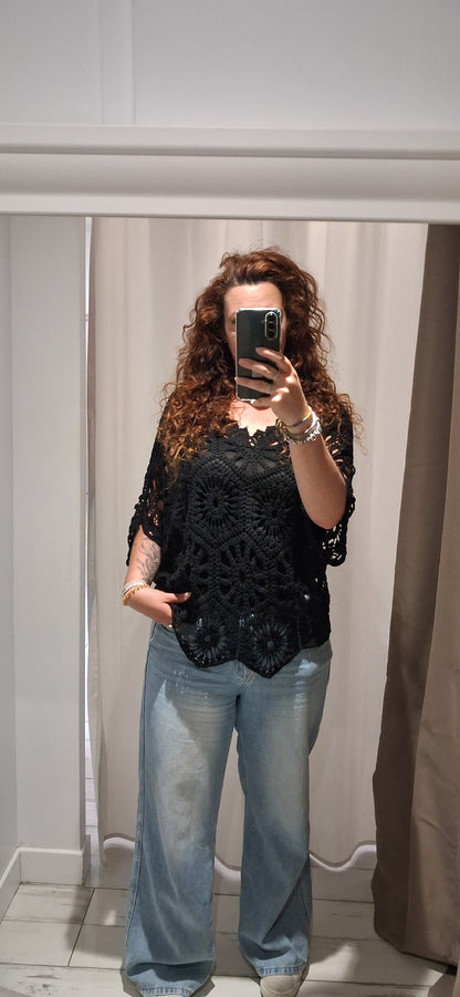 Top en crochet
