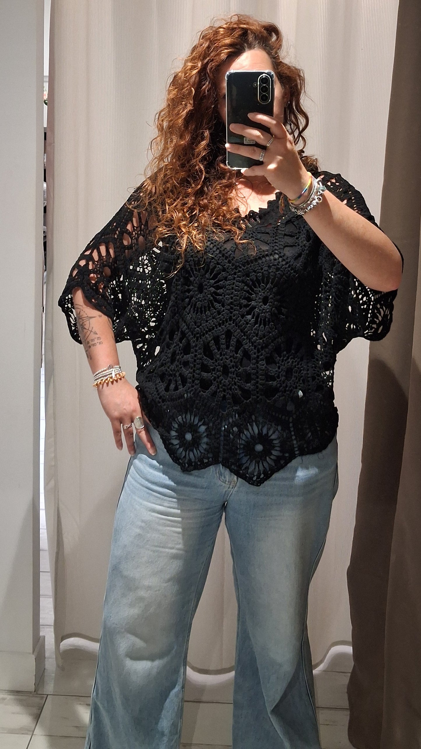 Top en crochet